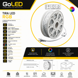Manguera LED RGB 25m SMD 5050 100W IP65 WMA-001