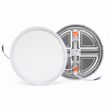 Panel LED Redondo Empotrable Ajustable 20W Blanco C063