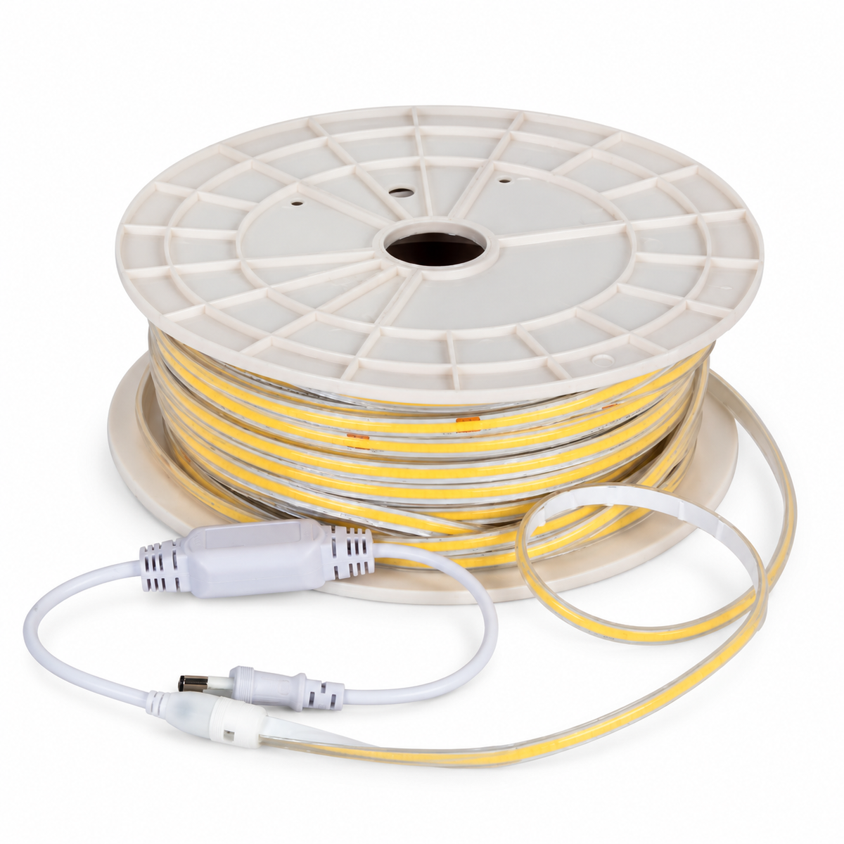 Manguera LED COB 25m 250W IP65 Exterior Blanco Cálido