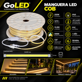 Manguera LED COB 25m 250W IP65 Exterior Blanco Neutro