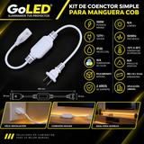 Kit Conector 127V para Manguera LED COB 500W de Interior