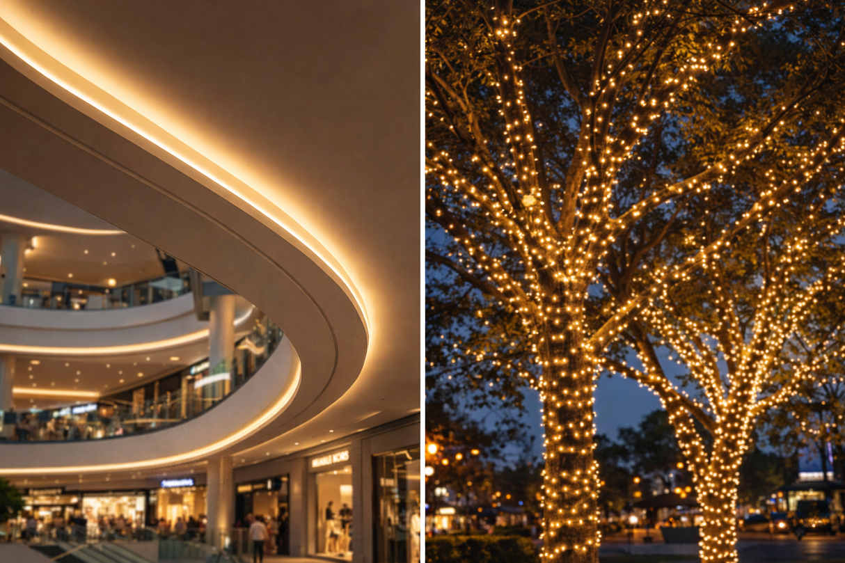 Manguera LED 2835 Doble 120L 127V 50m IP66