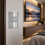 Placa de Contacto Coaxial para TV Metálica de Interior IP20