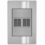 Placa con Zumbador de Acero Inoxidable 127-250V Interior