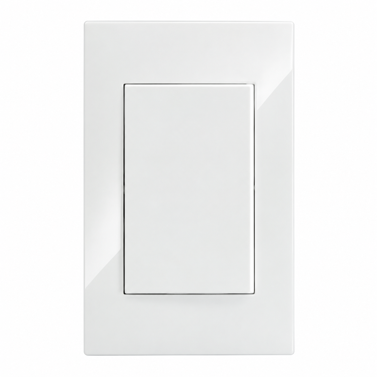 Placa Apagador de 3 Vías Blanco 15A 127-250V para Interior IP20