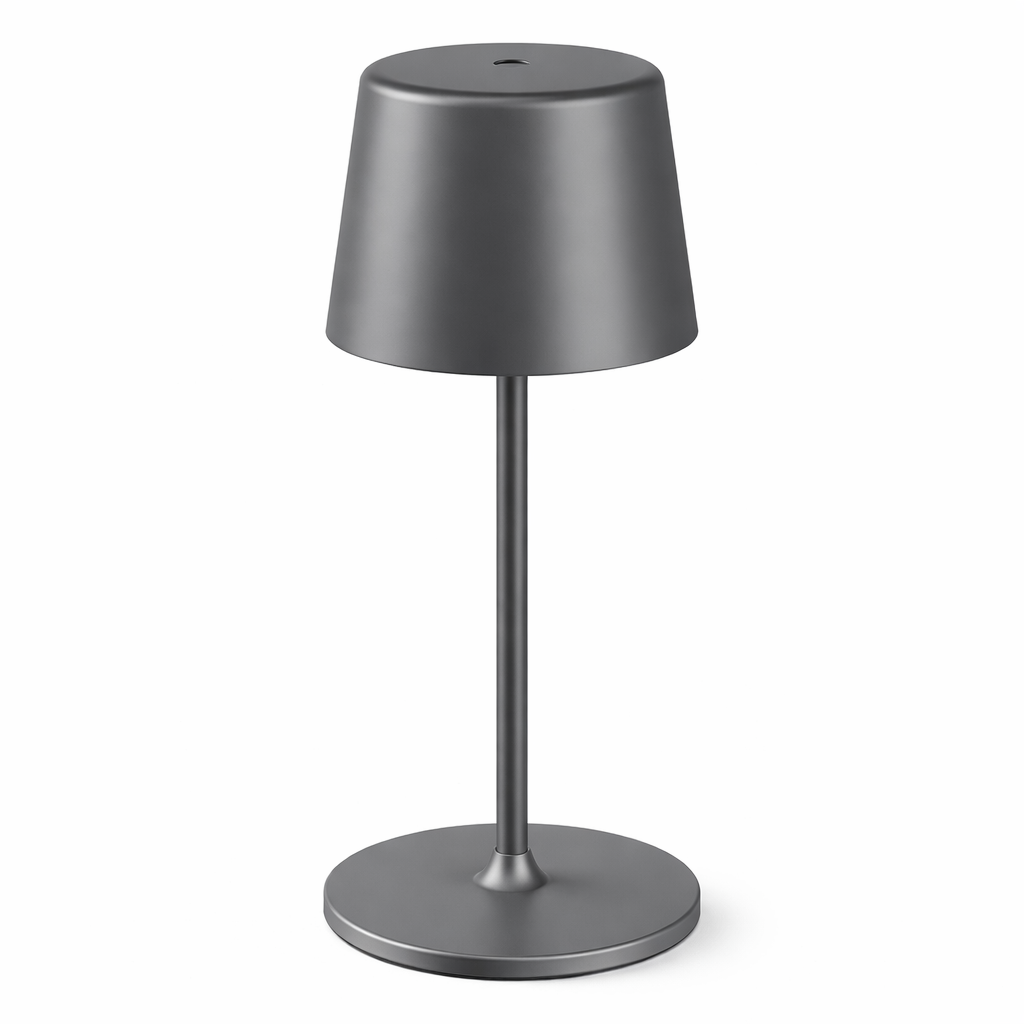 Lámpara LED de Escritorio Recargable 3W Gris