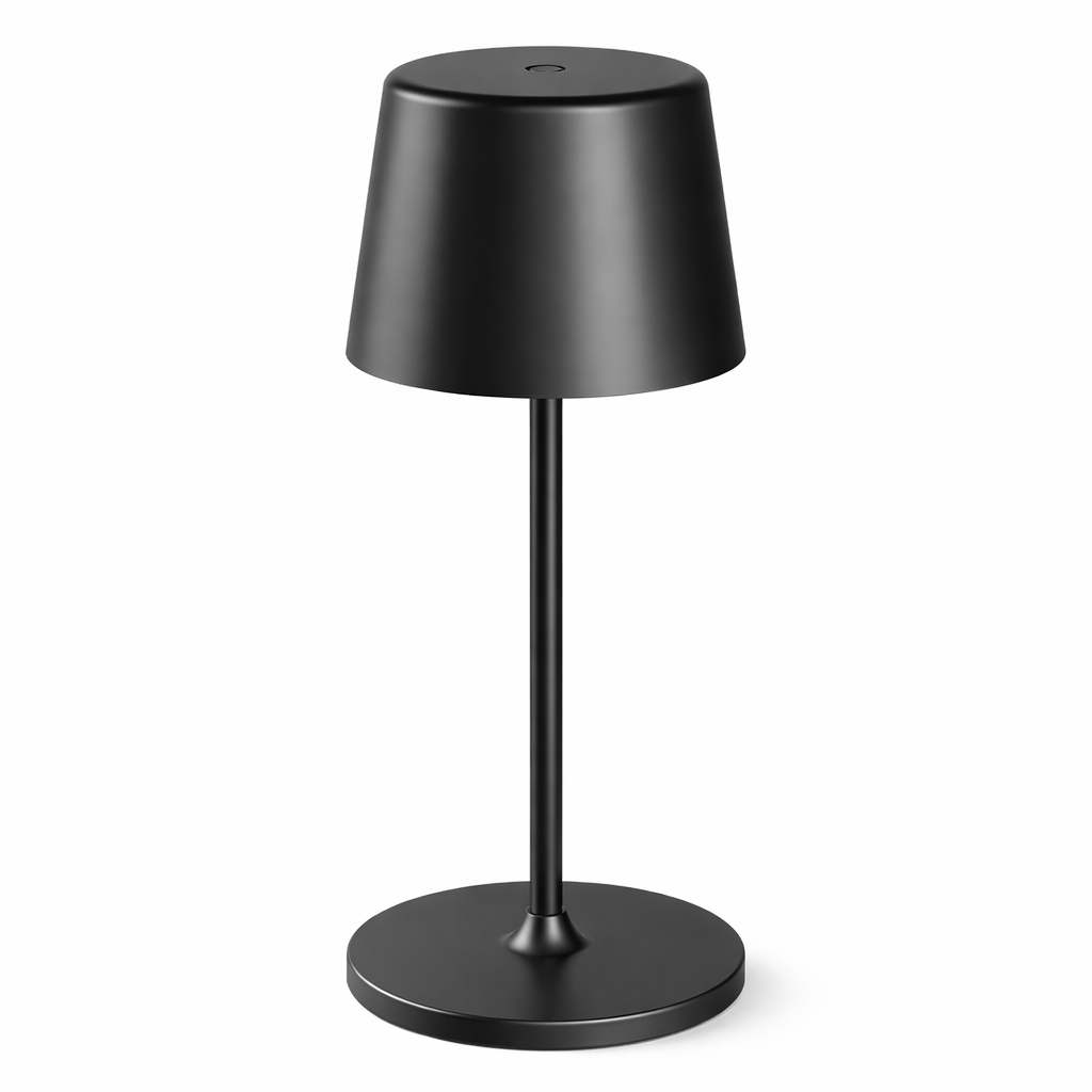 Lámpara LED de Escritorio Recargable 3W Negra