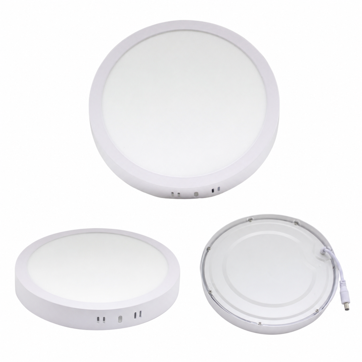 Panel LED Redondo de Sobreponer 18W Blanco B065