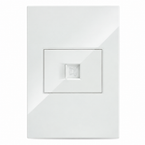 Placa de Contacto Telefónico Blanca para Interior IP20