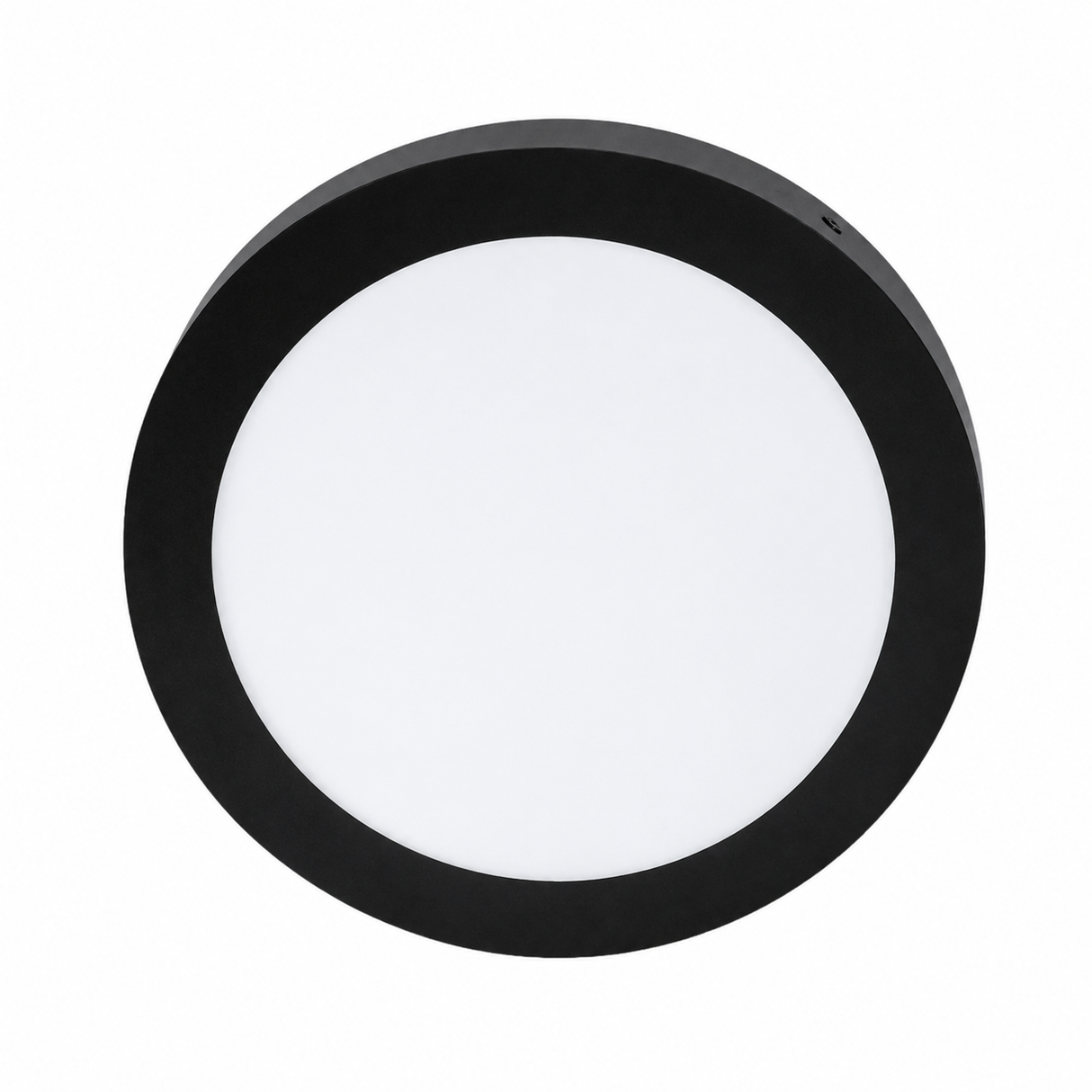 Plafon LED de Sobreponer 18W Negro 6500K Luz Fría