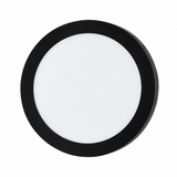 Plafon LED de Sobreponer 24W Negro 6500K Luz Fría