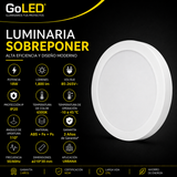 Luminaria LED de Sobreponer 18W Blanco 6500K 1800 lm
