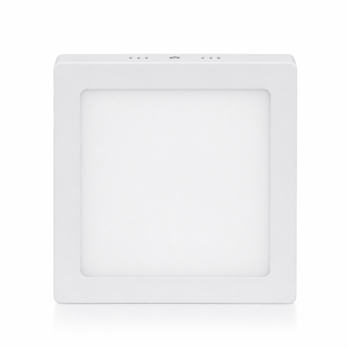 Plafon LED Cuadrado de Sobreponer 12W Blanco Luz Fría 6500K