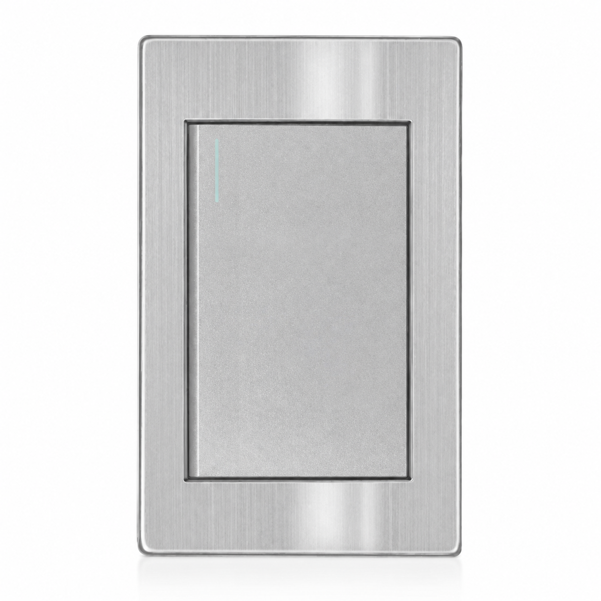 Apagador de 3 Vías con Placa de Acero Inoxidable 15A