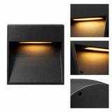 Luminario LED de Cortesía 6W IP65 Cuadrado
