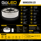 Manguera LED Neón Flexible 25m Blanco 5000K IP65 ML-NEON-BB