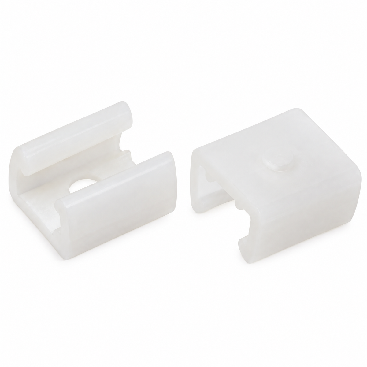 Kit 25 Clips para Manguera LED Neón de Instalación Interior