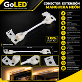 Conector Extensión para Manguera LED Neón 100W IP65 Exterior