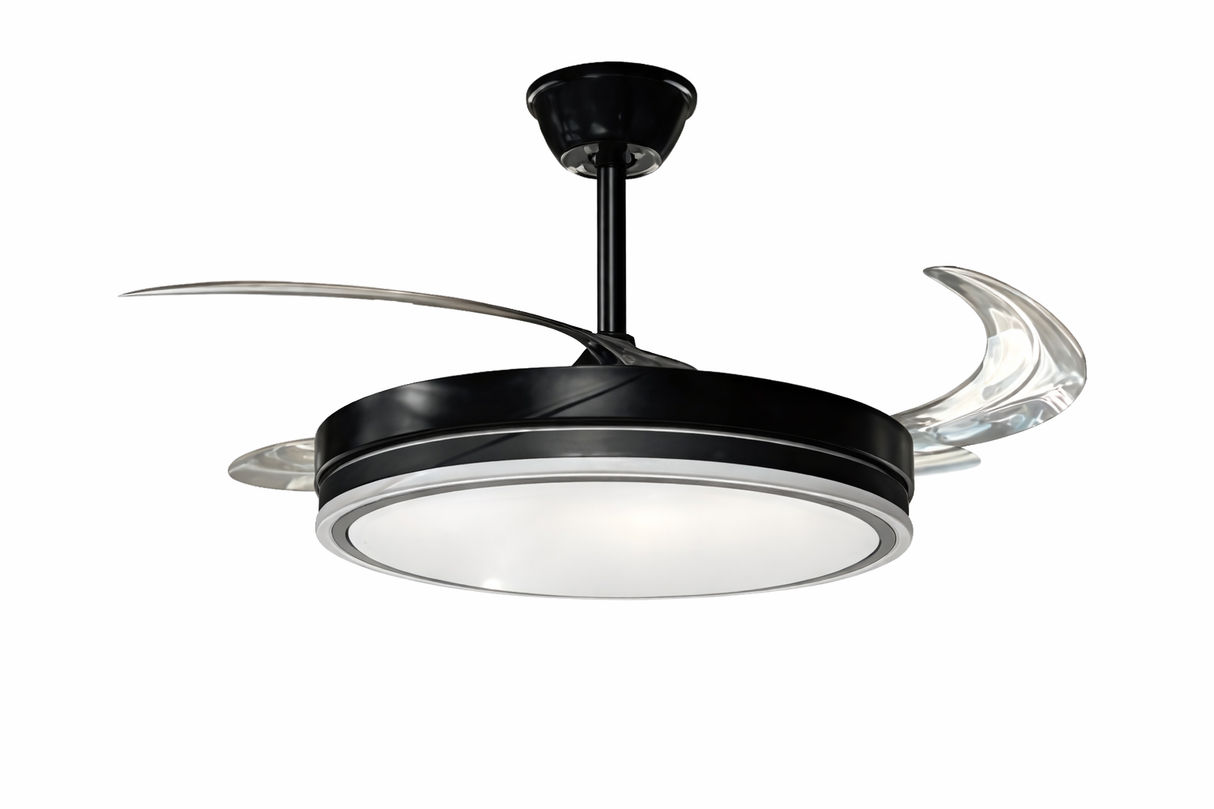 Ventilador LED Retráctil 70W IV417C