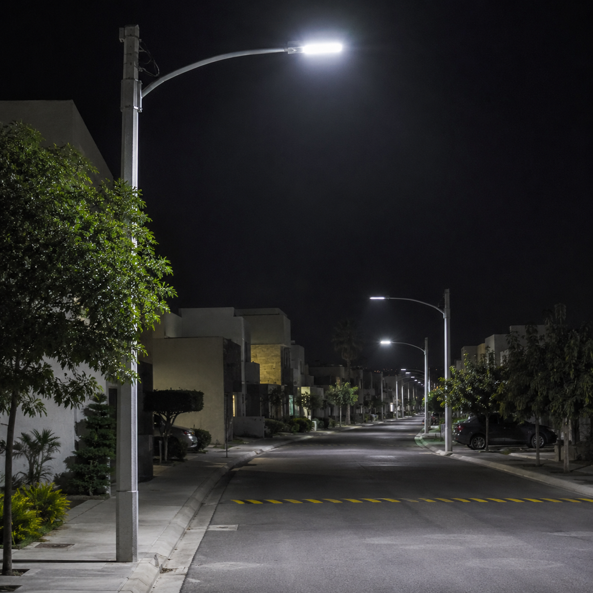 Luminario LED para Poste 100W IP65 Alumbrado Exterior