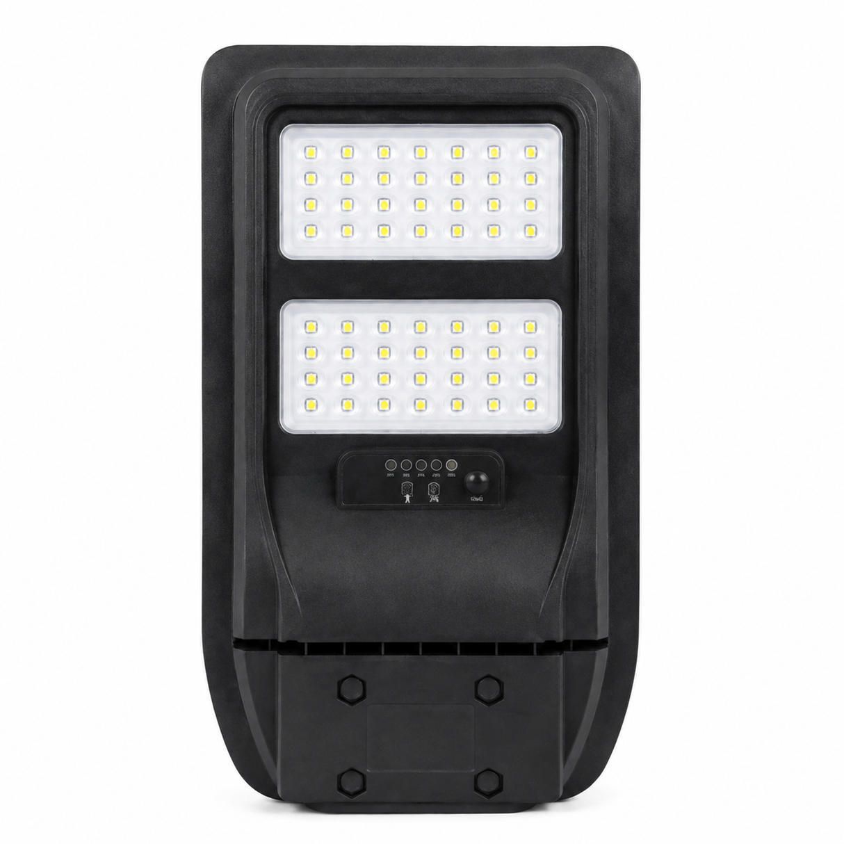 Luminaria Solar LED Punta Poste 600 Lúmenes con Sensor PIR