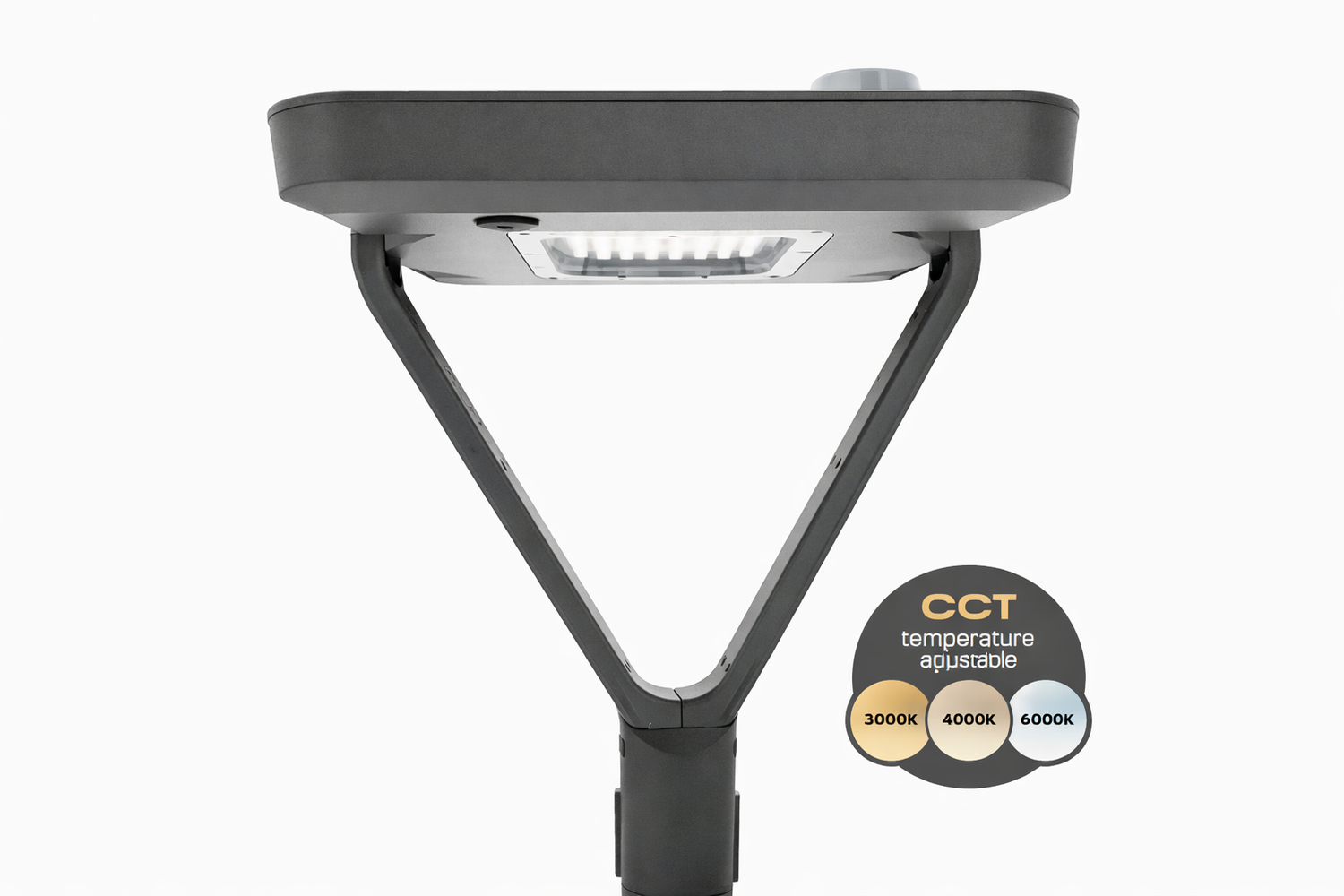 Luminaria LED Punta de Poste 100W CCT IP65 ROI – GoLed tu Tienda de ...