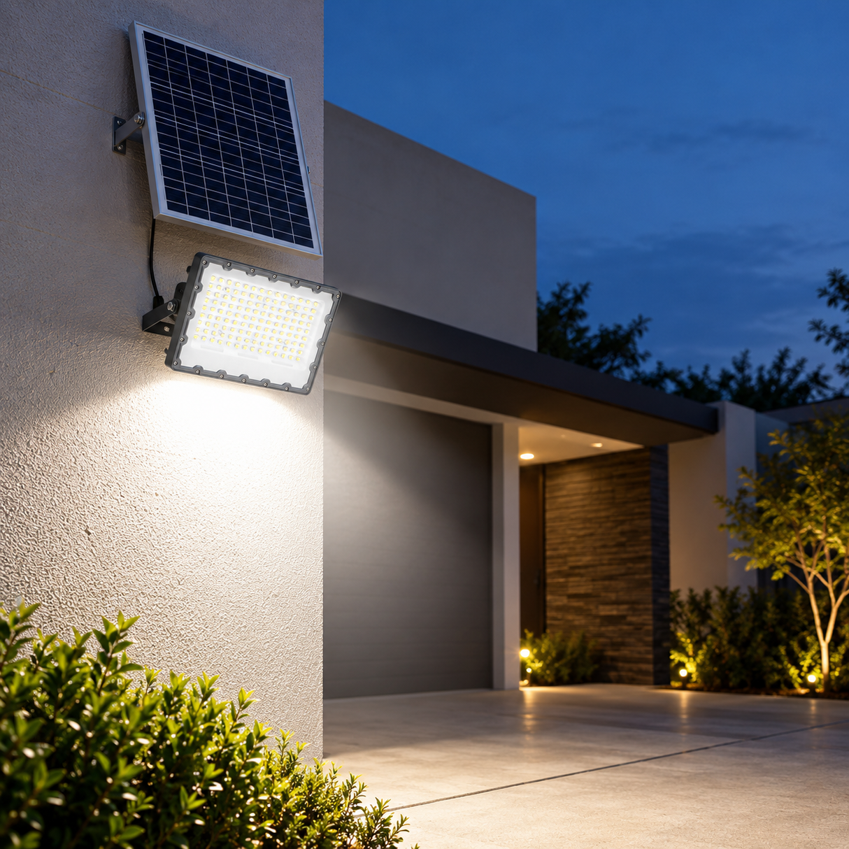 Luminaria LED Solar 2300 Lúmenes con Panel Externo 6500K IP65 – Artlite ASL-002