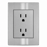 Placa de Contacto Doble de Acero Inoxidable para Interior