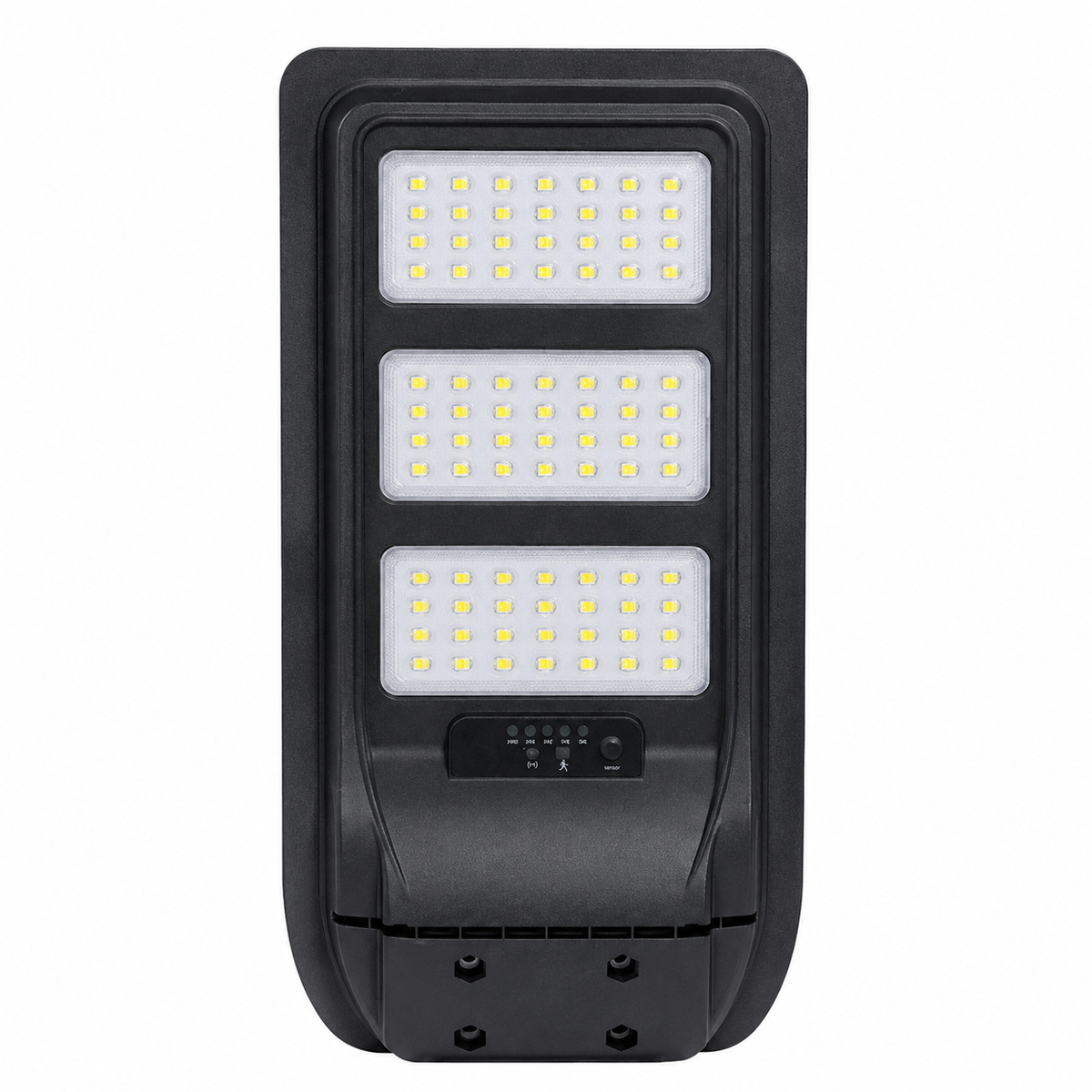Luminaria Solar LED Punta de Poste 1200 lm para Jardín y Patio