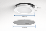 Panel Downlight LED 12W Luz Blanca para Empotrar Interior