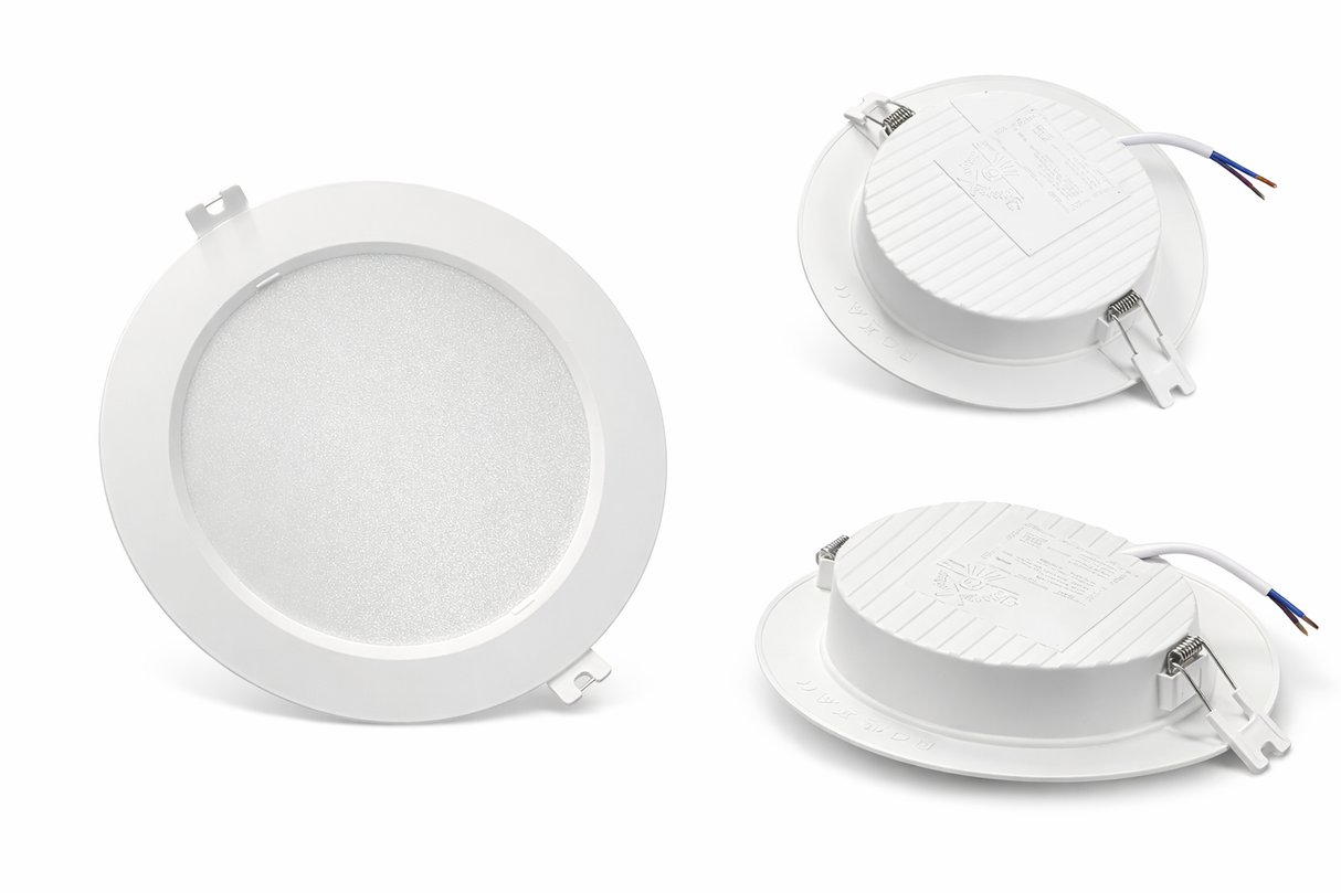 Panel Downlight LED 12W Luz Blanca para Empotrar Interior
