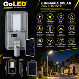 Luminaria Solar LED para Exterior 3,500 lm IP65