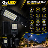 Luminaria Solar LED con Sensor 4,200 lm IP65