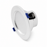 Empotrable LED Downlight 12W 6500K Plata Satín para Interior