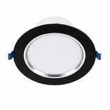 Empotrable LED Downlight 7W 6500K Negro Mate para Interior