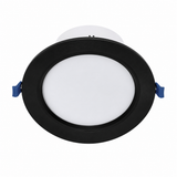 Empotrable LED Downlight 12W 6500K Negro para Interiores