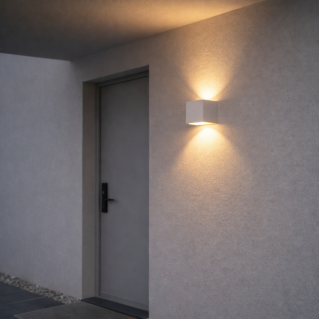 Luminaria LED de Muro Exterior 6W Luz Cálida IP54