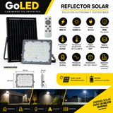 Reflector Solar LED 900 lm IP65 con Control Remoto