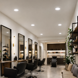 Panel Downlight LED Blanco Frio 7W 6500K Empotrable para Iluminación Interior