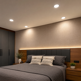 Panel Downlight LED Blanco Frio 12W 6500K Empotrable para Iluminación Interior