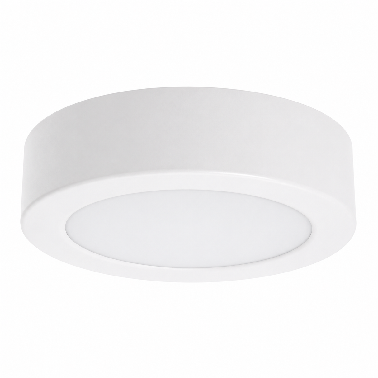 Panel LED Redondo Sobreponer 12W 6500K para Interiores