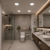 Panel LED Sobreponer 15W IP65 para Baños y Exteriores