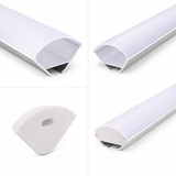 Perfil de Aluminio para Tira LED 3m Empotrable o Sobrepuesto