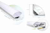 Perfil de Aluminio para Tira LED 3m Empotrable o Sobrepuesto