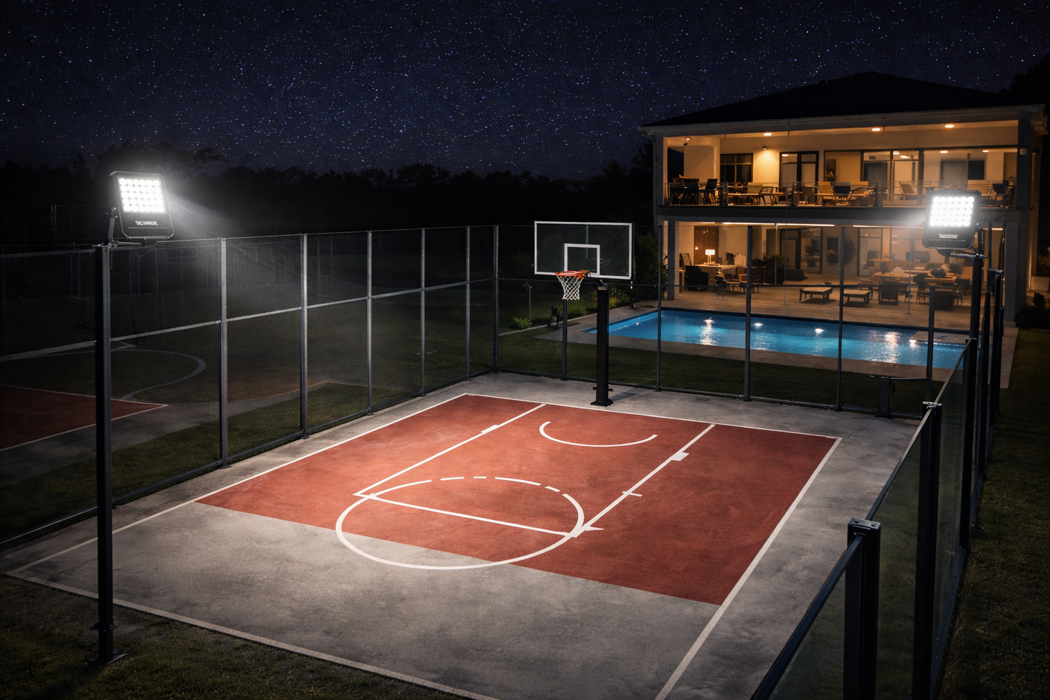 Reflector Solar LED 4700 lm con Control Remoto IP65