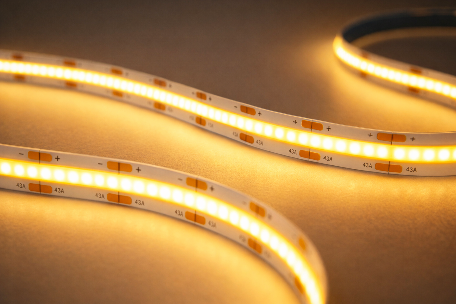 Tira LED COB 12V Luz Cálida 3000K 10 m