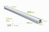 Perfil de Aluminio LED 9W/m 3000K 12V 3m