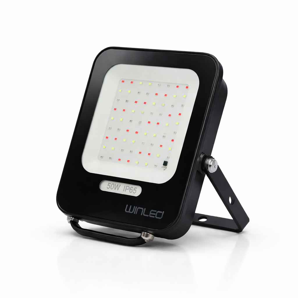 Reflector LED SMD 50w RGB Con Control Remoto
