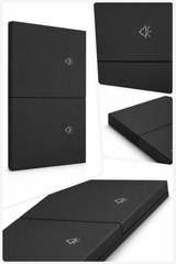 Placa Smart Negra 2 Interruptores WiFi con Voz