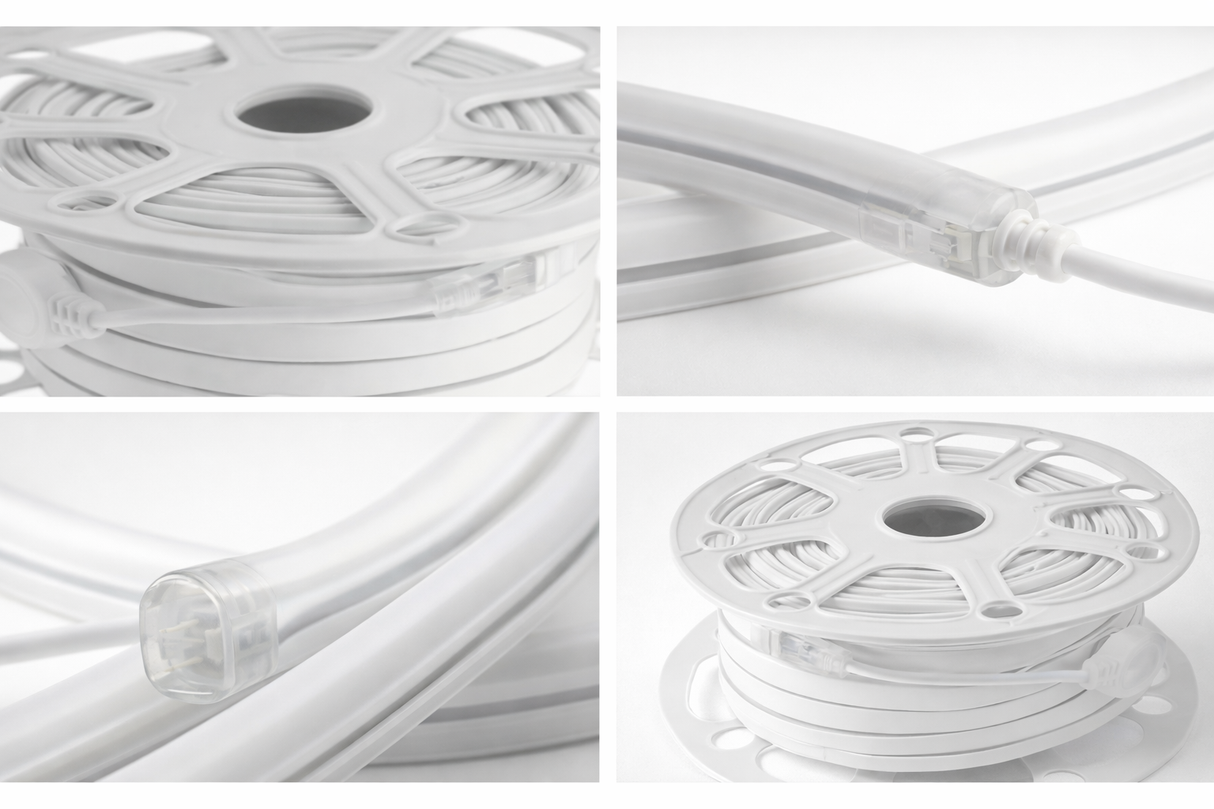 Manguera Doble LED Neón Verde 25m 150W IP65